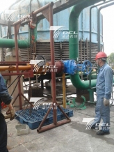 Jiujiang 325 water pipe opens 250 holes, adds DN300 gate valve project